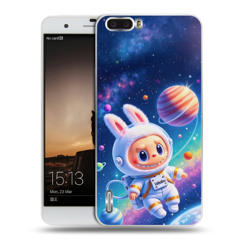 Пластиковый чехол на Huawei Honor 6 Plus с принтом Labubu Лабубу Пластиковый чехол на Huawei Honor 6 Plus с принтом Labubu Лабубу