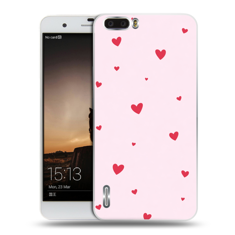 Силиконовый чехол на Huawei Honor 6 Plus с принтом для девочек Силиконовый чехол на Huawei Honor 6 Plus с принтом для девочек
