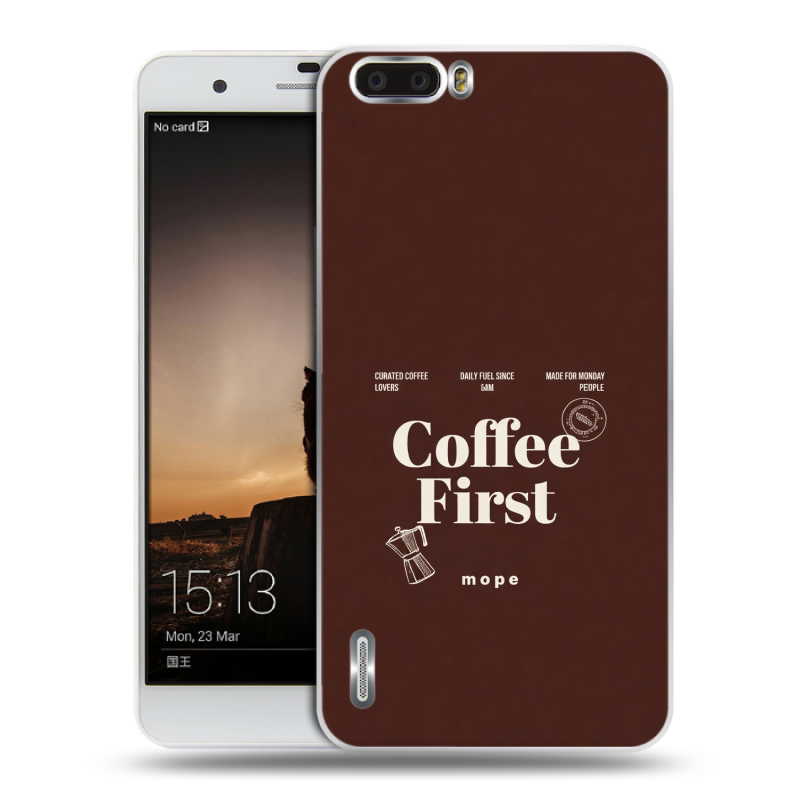 Пластиковый чехол на Huawei Honor 6 Plus с принтом женский Пластиковый чехол на Huawei Honor 6 Plus с принтом женский