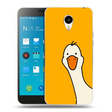 Пластиковый чехол на Meizu M1 Note с принтом Утка