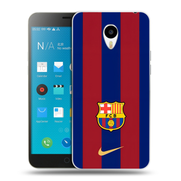 Пластиковый чехол на Meizu M1 Note с принтом Барселона Barcelona