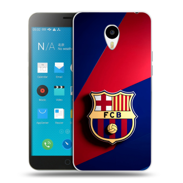 Пластиковый чехол на Meizu M1 Note с принтом Барселона Barcelona
