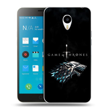 Пластиковый чехол на Meizu M1 Note с принтом Игра Престолов Game Thrones