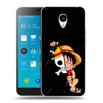 Пластиковый чехол на Meizu M1 Note с принтом One Piece Ван Пис