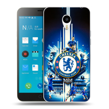 Пластиковый чехол на Meizu M1 Note с принтом Chelsea Челси