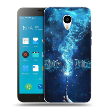 Пластиковый чехол на Meizu M1 Note с принтом Harry Potter Гарри Поттер