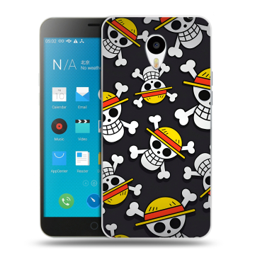 Пластиковый чехол на Meizu M1 Note с принтом One Piece Ван Пис