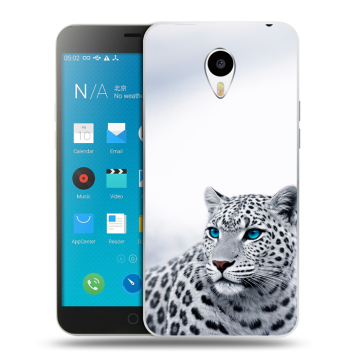 Пластиковый чехол на Meizu M1 Note с принтом женский
