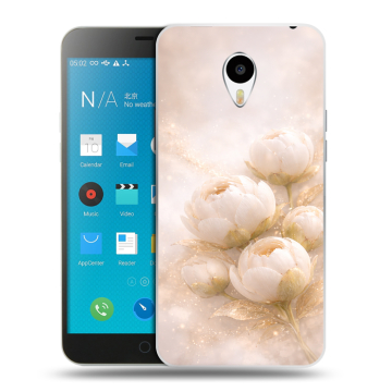 Пластиковый чехол на Meizu M1 Note с принтом женский