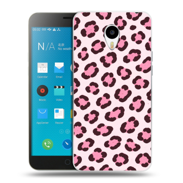 Пластиковый чехол на Meizu M1 Note с принтом для девочек
