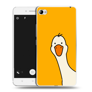 Силиконовый чехол на Lenovo S90 с принтом Утка