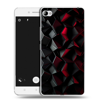 Силиконовый чехол на Lenovo S90 с принтом Абстракция Силиконовый чехол на Lenovo S90 с принтом Абстракция