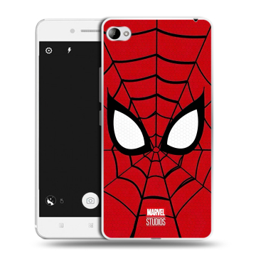 Силиконовый чехол на Lenovo S90 с принтом человек паук spiderman Силиконовый чехол на Lenovo S90 с принтом человек паук spiderman