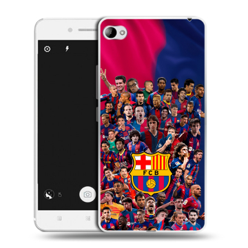 Силиконовый чехол на Lenovo S90 с принтом Барселона Barcelona