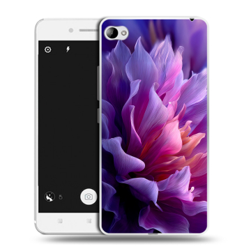 Силиконовый чехол на Lenovo S90 с принтом женский цветы Силиконовый чехол на Lenovo S90 с принтом женский цветы