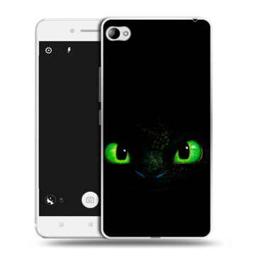 Силиконовый чехол на Lenovo S90 с принтом Как приручить дракона