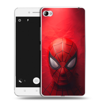 Силиконовый чехол на Lenovo S90 с принтом Spiderman Человек паук Силиконовый чехол на Lenovo S90 с принтом Spiderman Человек паук