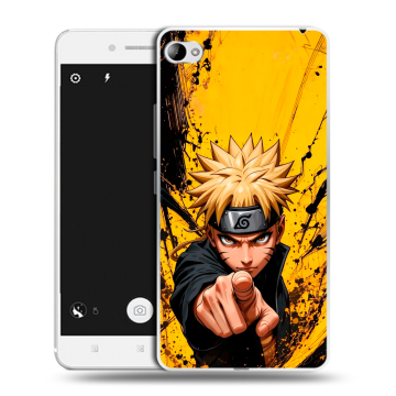 Силиконовый чехол на Lenovo S90 с принтом Naruto Наруто
