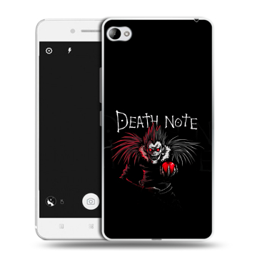 Силиконовый чехол на Lenovo S90 с принтом Death note Тетрадь смерти