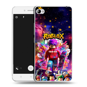 Силиконовый чехол на Lenovo S90 с принтом Roblox Роблокс Силиконовый чехол на Lenovo S90 с принтом Roblox Роблокс