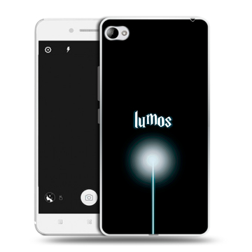 Силиконовый чехол на Lenovo S90 с принтом Harry Potter Гарри Поттер