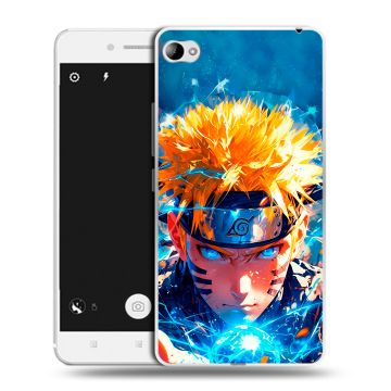 Силиконовый чехол на Lenovo S90 с принтом Аниме Наруто Naruto