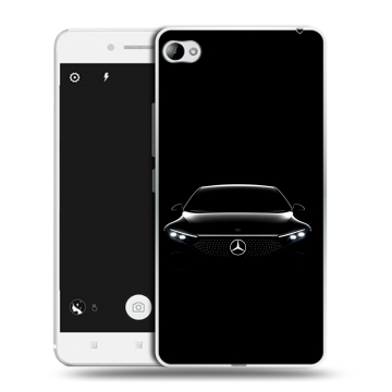 Силиконовый чехол на Lenovo S90 с принтом Mercedes Мерседес Силиконовый чехол на Lenovo S90 с принтом Mercedes Мерседес