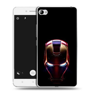 Силиконовый чехол на Lenovo S90 с принтом IronMan Железный человек