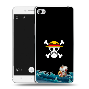 Силиконовый чехол на Lenovo S90 с принтом One Piece Ван Пис