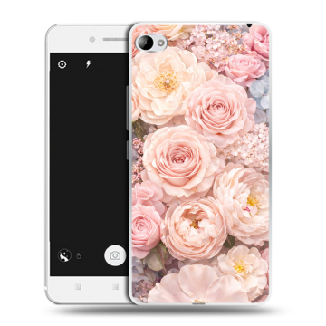 Силиконовый чехол на Lenovo S90 с принтом женский