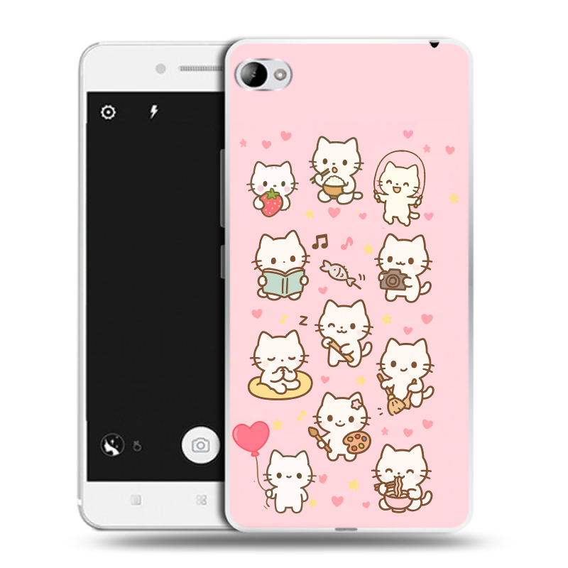 Силиконовый чехол на Lenovo S90 с принтом Hello Kitty Хелоу Кити Силиконовый чехол на Lenovo S90 с принтом Hello Kitty Хелоу Кити