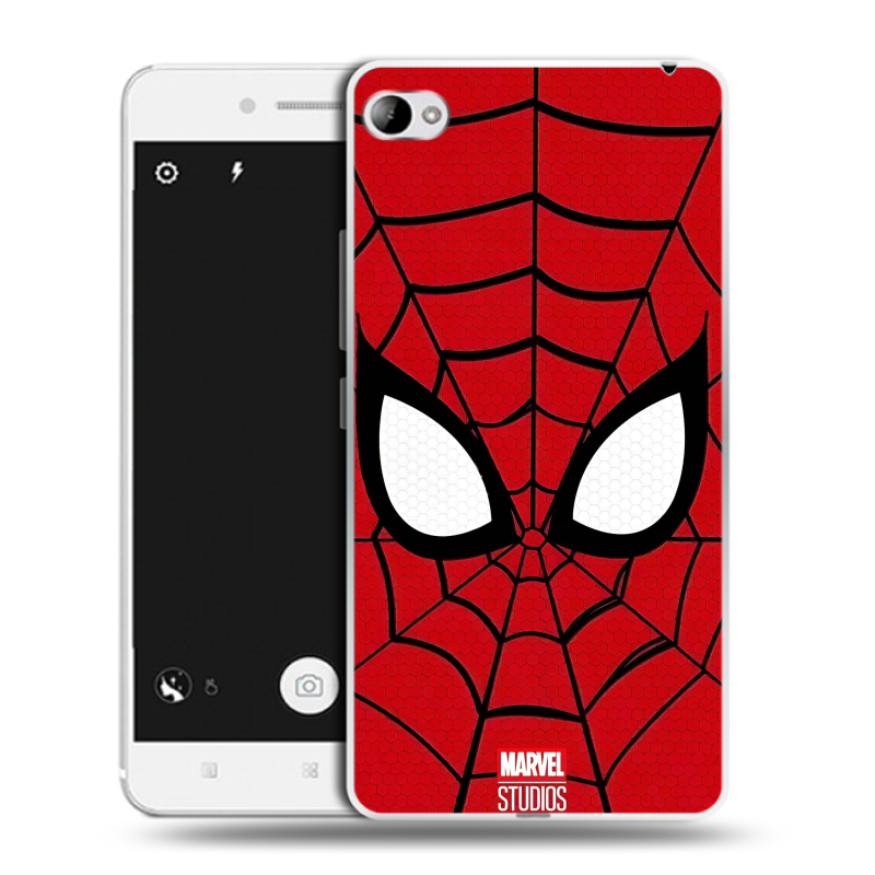 Пластиковый чехол на Lenovo S90 с принтом человек паук spiderman Пластиковый чехол на Lenovo S90 с принтом человек паук spiderman