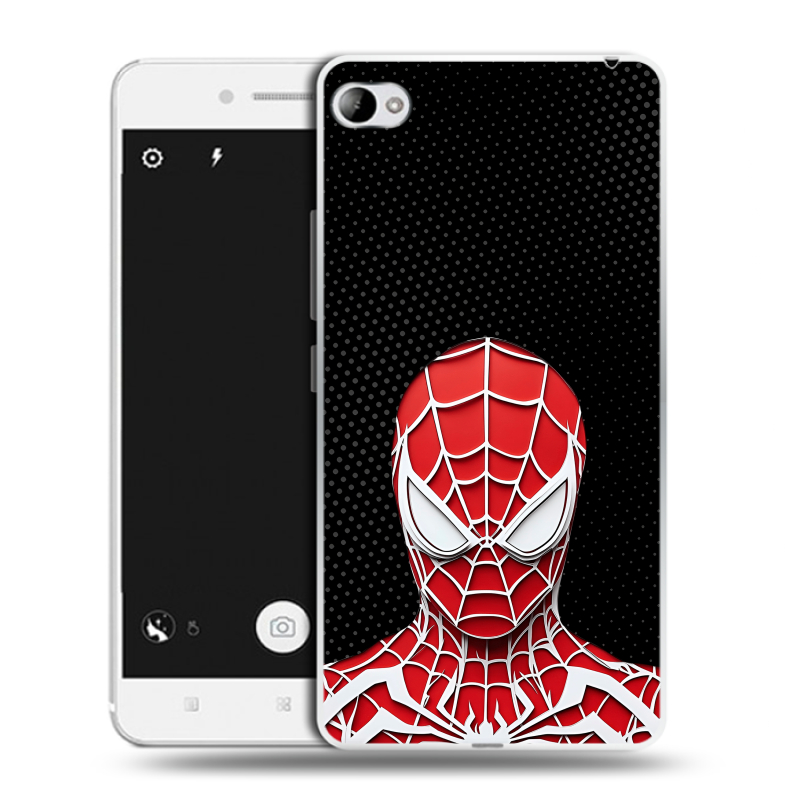 Пластиковый чехол на Lenovo S90 с принтом человек паук spiderman Пластиковый чехол на Lenovo S90 с принтом человек паук spiderman