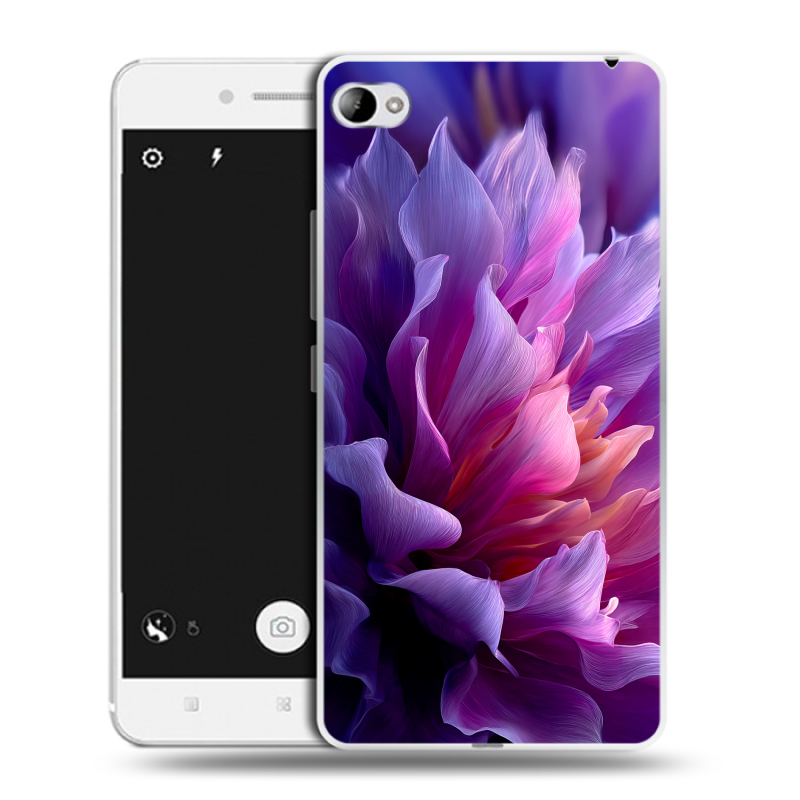 Пластиковый чехол на Lenovo S90 с принтом женский цветы Пластиковый чехол на Lenovo S90 с принтом женский цветы