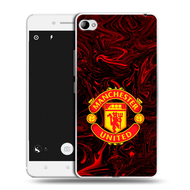 Силиконовый чехол на Lenovo S90 с принтом Manchester United Силиконовый чехол на Lenovo S90 с принтом Manchester United