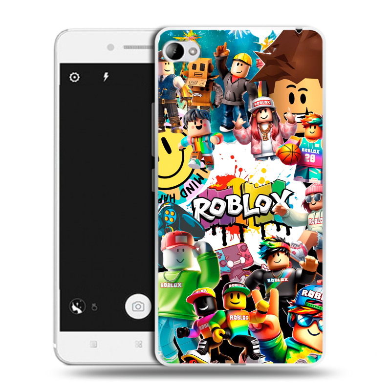 Силиконовый чехол на Lenovo S90 с принтом Roblox Роблокс Силиконовый чехол на Lenovo S90 с принтом Roblox Роблокс