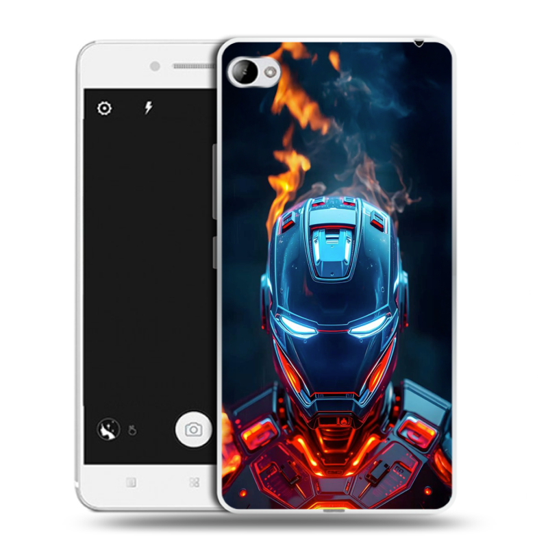 Пластиковый чехол на Lenovo S90 с принтом IronMan Железный человек Пластиковый чехол на Lenovo S90 с принтом IronMan Железный человек