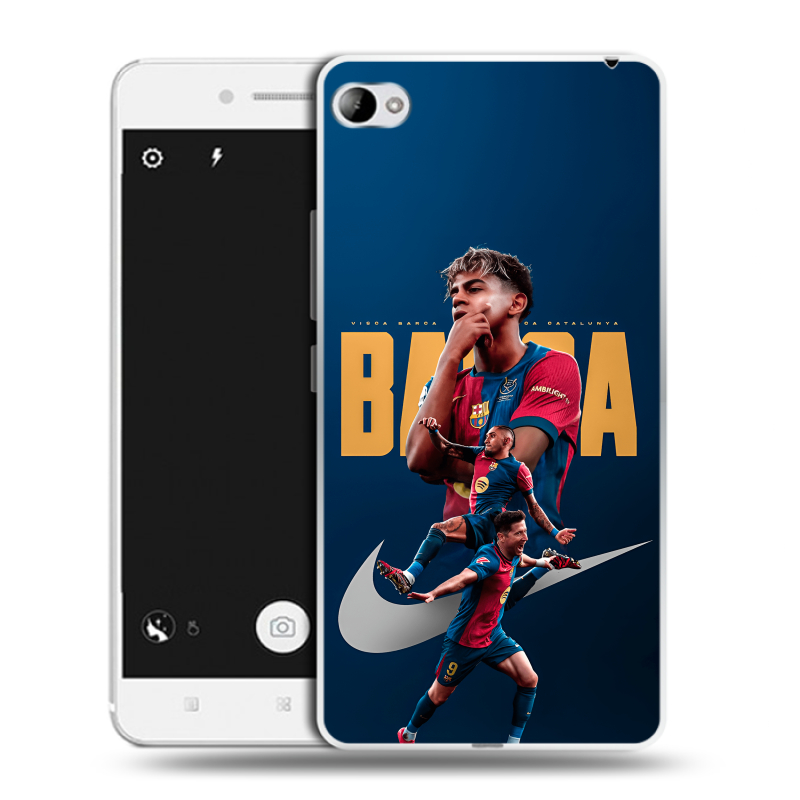 Пластиковый чехол на Lenovo S90 с принтом Барселона Barca Yamal Пластиковый чехол на Lenovo S90 с принтом Барселона Barca Yamal