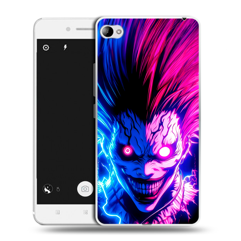 Силиконовый чехол на Lenovo S90 с принтом Death note Тетрадь смерти Силиконовый чехол на Lenovo S90 с принтом Death note Тетрадь смерти