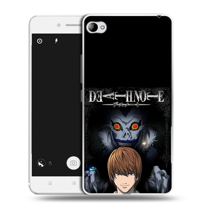 Силиконовый чехол на Lenovo S90 с принтом Death note Тетрадь смерти Силиконовый чехол на Lenovo S90 с принтом Death note Тетрадь смерти