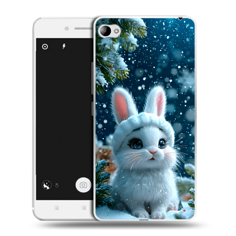Пластиковый чехол на Lenovo S90 с принтом Новый год Пластиковый чехол на Lenovo S90 с принтом Новый год