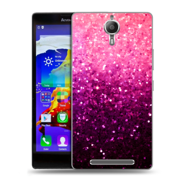 Пластиковый чехол на Lenovo P90 с принтом Блестки Пластиковый чехол на Lenovo P90 с принтом Блестки