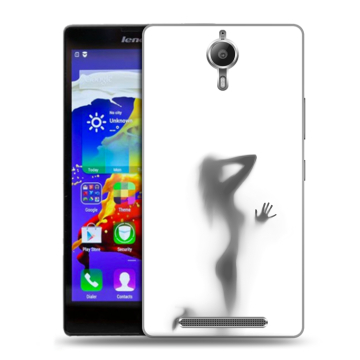 Пластиковый чехол на Lenovo P90 с принтом Силуэт