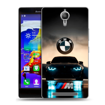 Пластиковый чехол на Lenovo P90 с принтом БМВ BMW Пластиковый чехол на Lenovo P90 с принтом БМВ BMW