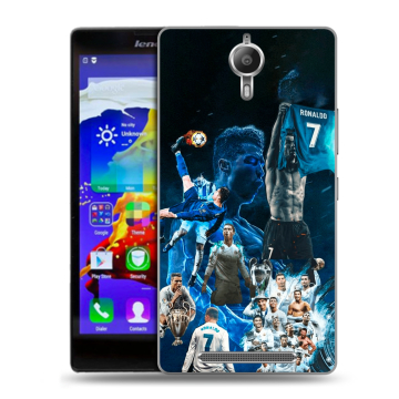 Пластиковый чехол на Lenovo P90 с принтом Реал Роналдо Пластиковый чехол на Lenovo P90 с принтом Реал Роналдо