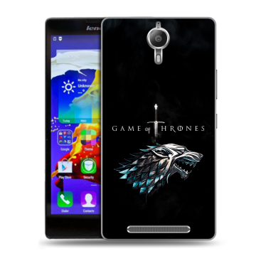 Пластиковый чехол на Lenovo P90 с принтом Игра Престолов Game Thrones