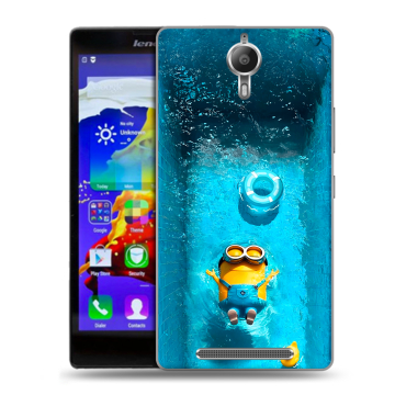 Пластиковый чехол на Lenovo P90 с принтом Миньоны Пластиковый чехол на Lenovo P90 с принтом Миньоны