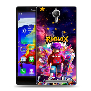 Пластиковый чехол на Lenovo P90 с принтом Roblox Роблокс Пластиковый чехол на Lenovo P90 с принтом Roblox Роблокс