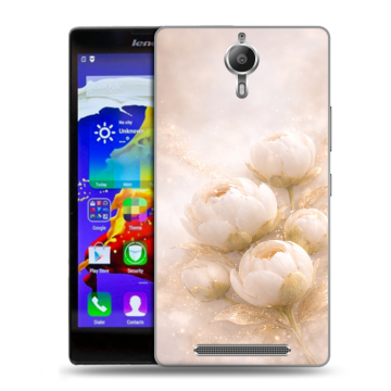 Пластиковый чехол на Lenovo P90 с принтом женский
