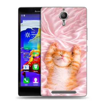 Пластиковый чехол на Lenovo P90 с принтом женский